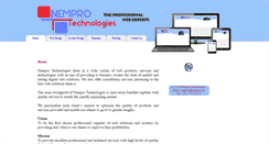 Desktop Screenshot of nempro.net